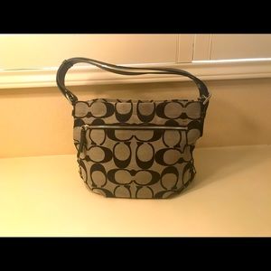 Coach logo bucket bag.